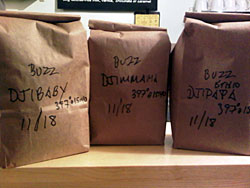 Serving up Badbeards Coffee at Buzz:Killer Espresso