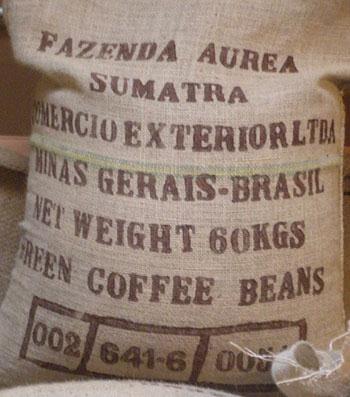 Brazil Fazenda Aurea pulped natural coffee beans