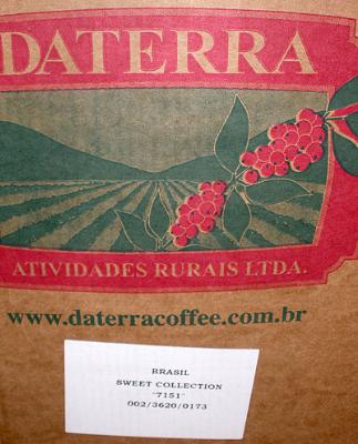 Brazil Daterra Estate Sweet Collection, Rainforest Alliance and Organic certified